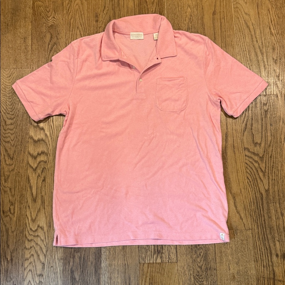 Scotch&Soda Terry Towel Polo Mens XXL